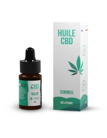 Huile CBD Sommeil Mélatonine